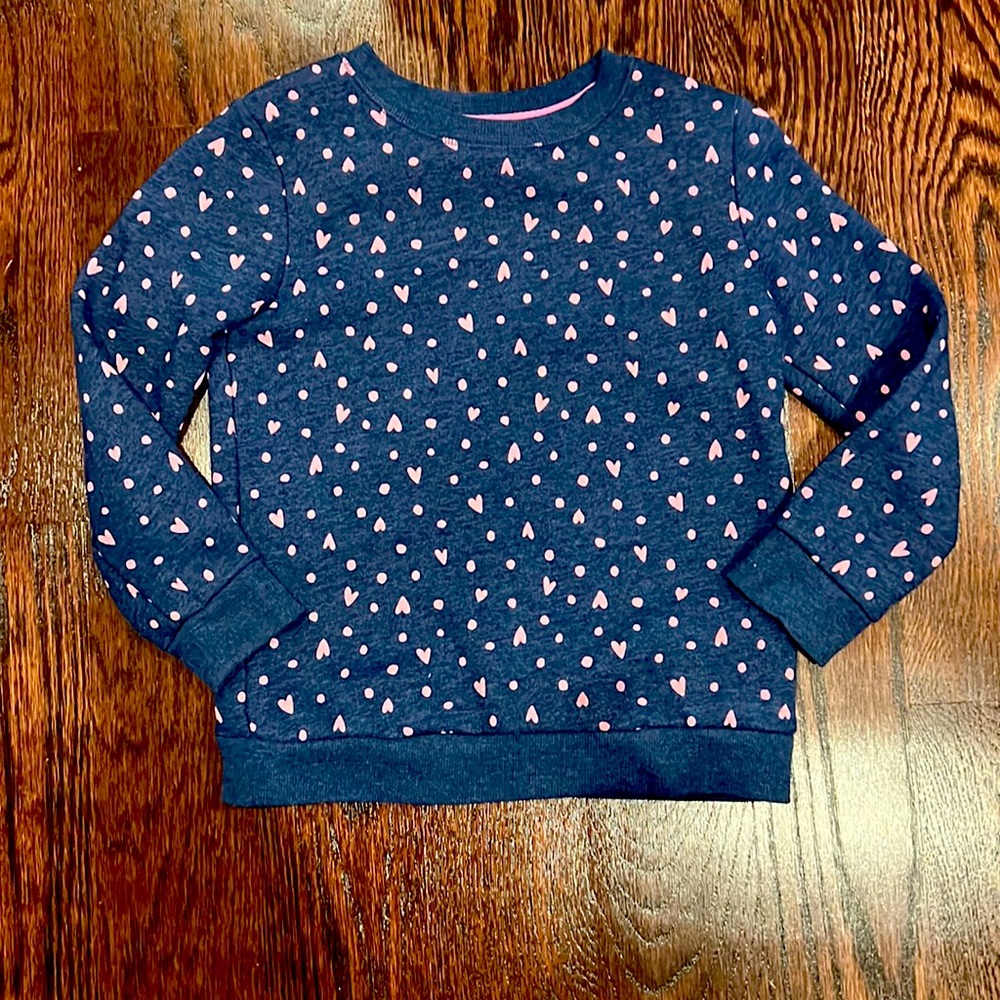 Cat & Jack Heart Sweatshirt